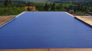 podhladinová inštalácia v stene bazéna